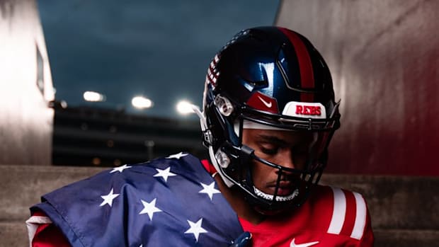 Ole Miss Rebels wide receiver Tre Harris